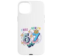 Custodia per iPhone 15 Plus Avevo 6 anni Ora sono 7 7° compleanno 6 7 Birthday Boys