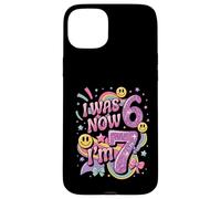 Custodia per iPhone 15 Plus Avevo 6 anni Ora sono 7 7° compleanno 6 7 Birthday Boys