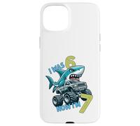 Custodia per iPhone 15 Plus Avevo sei anni, ora sono sette Shark 67 Meme 7th Birthday