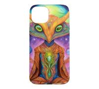Custodia per iPhone 15 Plus Ayahuasca - Risveglio nel profondo della coscienza cosmica
