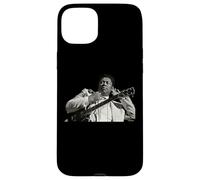 Custodia per iPhone 15 Plus B.B. Re del Blues & Chitarra Lucille Da Dick Barnatt