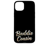 Custodia per iPhone 15 Plus Baddie Cousin Leopard Funny