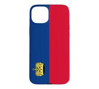Custodia per iPhone 15 Plus Bandiera del Liechtenstein