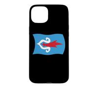 Custodia per iPhone 15 Plus Bandiera ondulata del popolo Ainu
