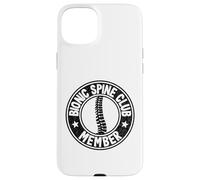 Custodia per iPhone 15 Plus Barzellette dei membri del Bionic Spine Club Divertente recupero di chirurgia alla schiena