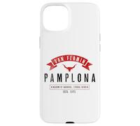 Custodia per iPhone 15 Plus Basque: Pamplona Shirt/San Fermin