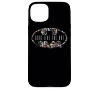 Custodia per iPhone 15 Plus Batman 80 Years Long Live the Bat Shield Logo