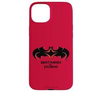 Custodia per iPhone 15 Plus Batman and Robin (1997) Logo and Symbol