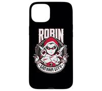 Custodia per iPhone 15 Plus Batman Robin Gotham City