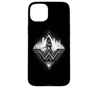 Custodia per iPhone 15 Plus Batman v Superman Wonder Woman City Warrior