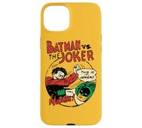 Custodia per iPhone 15 Plus Batman vs Joker Grudge Match
