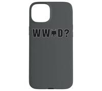 Custodia per iPhone 15 Plus Batman WWBD Mask