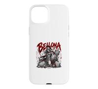 Custodia per iPhone 15 Plus Bellona Dea Romana Feroce Mito Battaglia