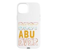 Custodia per iPhone 15 Plus Best Abu Ever Pakistano Papà Papà Retro