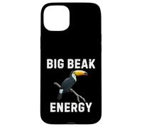 Custodia per iPhone 15 Plus Big Energy Becco Tucano Tucan Uccello Divertente Tucano