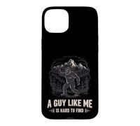 Custodia per iPhone 15 Plus Bigfoot Sasquatch Unico Foresta Mountain Guy