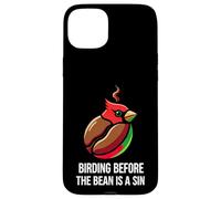 Custodia per iPhone 15 Plus Bird Watching Humor Birding Before The Bean Is A Sin