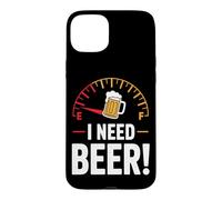 Custodia per iPhone 15 Plus Birra I Need Beer Artigianale Birrificio Luppolo Sete Birra