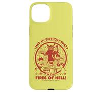 Custodia per iPhone 15 Plus Birthday in Hell Sarcastic Retro Funny Adult Humor
