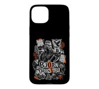 Custodia per iPhone 15 Plus Bjorn Ironside Figlio Di Ragnar Sea E King Leggenda