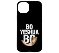 Custodia per iPhone 15 Plus Bo Yeshua Bo Shofar fede profetica