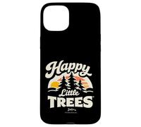 Custodia per iPhone 15 Plus Bob Ross Happy Little Trees