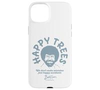 Custodia per iPhone 15 Plus Bob Ross We Don't Make Mistakes
