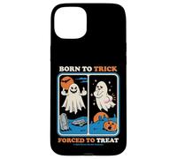 Custodia per iPhone 15 Plus Born To Trick Sarcastic Retro Funny Adult Humor