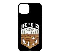 Custodia per iPhone 15 Plus Bottle Digging Deep Digs Mudlarking Glass Hunter