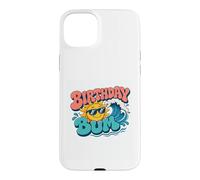 Custodia per iPhone 15 Plus Bum di compleanno | Retro Groovy Sun Ocean Beach Estate