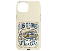 Custodia per iPhone 15 Plus Bus Driver of the Year Vintage Fun Appreciation
