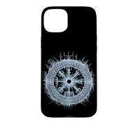 Custodia per iPhone 15 Plus Bussola vichinga Vegvisir Walhalla rune nordica