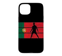 Custodia per iPhone 15 Plus Campione del mondo USA 26 Portogallo Campione della squadra Fun Flag Winner
