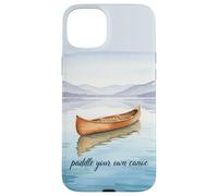 Custodia per iPhone 15 Plus Canoa Lago Avventura Natura Amante Vita all'aperto