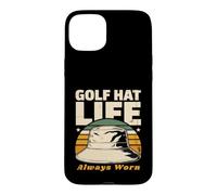 Custodia per iPhone 15 Plus Cappello da golf Life Always Worn