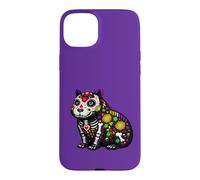 Custodia per iPhone 15 Plus Capybara Mexican Sugar Skull Calavera Viva Mexico Party