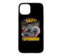 Custodia per iPhone 15 Plus Car Drifting Competition Quote Muscle Cars for Men