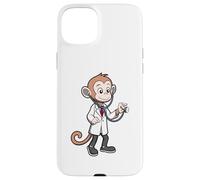 Custodia per iPhone 15 Plus Caring Monkey Doctor Stetoscopio Healthcare