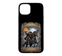Custodia per iPhone 15 Plus Cavaliere senza testa che insegue la gente del posto 1790