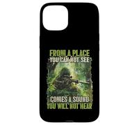 Custodia per iPhone 15 Plus Cecchini Jungle Sniper Soldiers T Cecchini