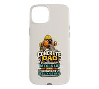 Custodia per iPhone 15 Plus Cement Mason Concrete Dad Humor