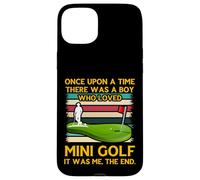 Custodia per iPhone 15 Plus C'era una volta un ragazzo che amava il Mini Golf
