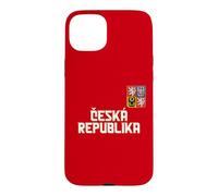 Custodia per iPhone 15 Plus Ceská republika, Cesko, ceská vlajka, bandiera patriottica ceca