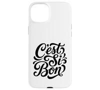 Custodia per iPhone 15 Plus C'est Si Bon Francia Detto Scrittura Tipografia