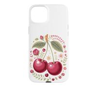 Custodia per iPhone 15 Plus Cherry Sweet Little Stone Fruit Cherry Lover