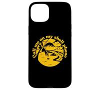 Custodia per iPhone 15 Plus Chiamami sul mio telefono Shell Ocean Beach Vibe