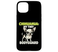 Custodia per iPhone 15 Plus Chihuahua My Tiny Bodyguard - Protezione per cani