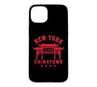 Custodia per iPhone 15 Plus Chinatown New York Manhattan Cinese NYC 212 917 Dragon NY