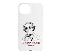 Custodia per iPhone 15 Plus Chopin Mood - Occhiali da sole divertenti con musica classica Frederic Chopin
