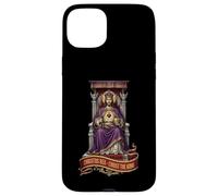 Custodia per iPhone 15 Plus Christus Vincit Cattolico Cristo Re Sacro Cuore